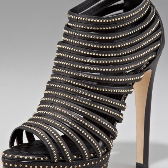 Christian Dior Studded Caged Bootie - Picture 4 of 15